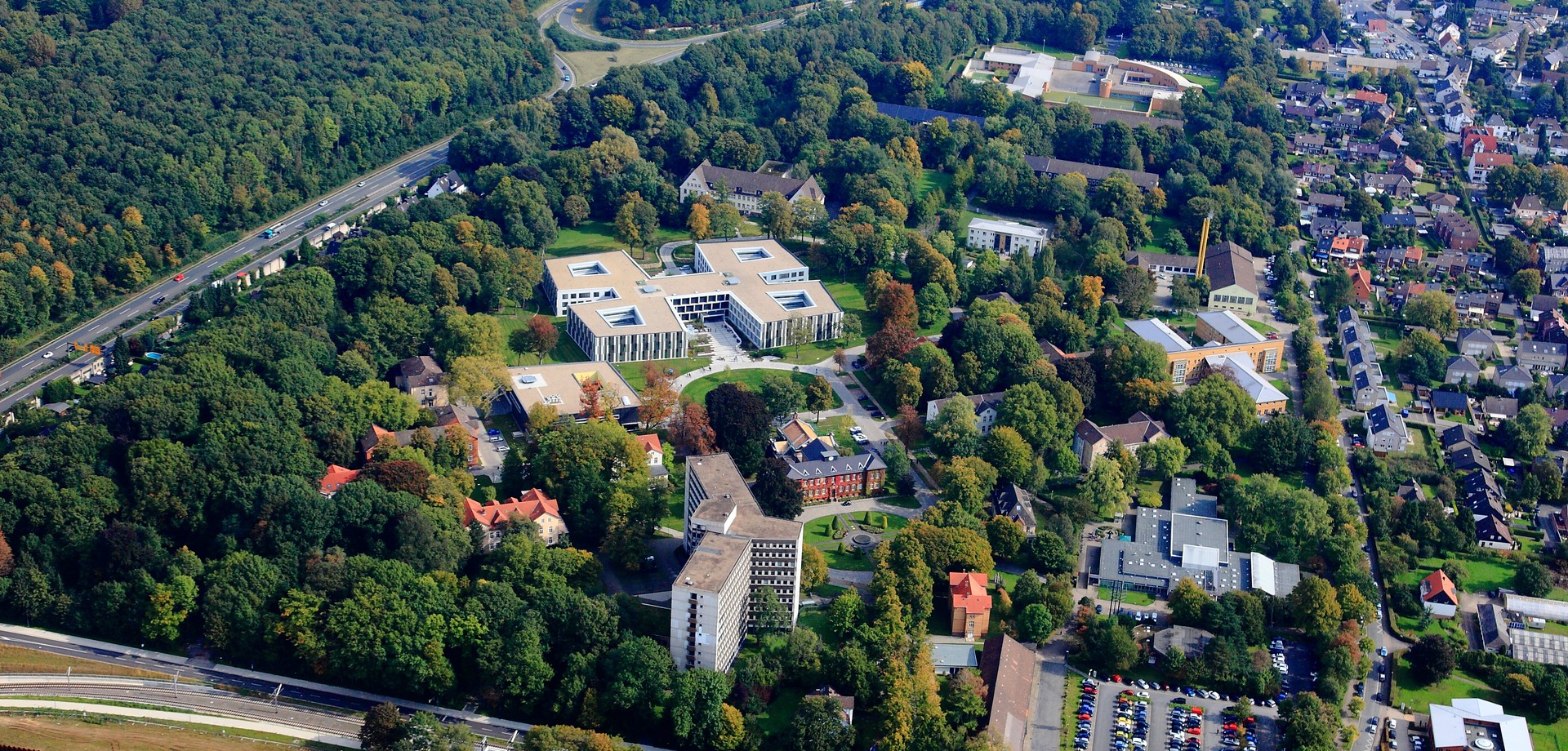 Luftaufnahme der LWL_Klinik Dortmund