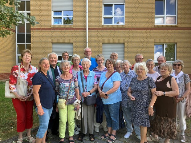 Eine Besuchergruppe der Kolping-Familie