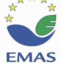 EMAS Logo für validierte Institutionen