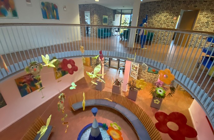 Atrium der Tagesklinik Bergkamen