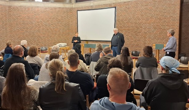 Das Publikum lauschte gespannt der Gesprächsrunde mit der Regisseurin und den Protagonisten