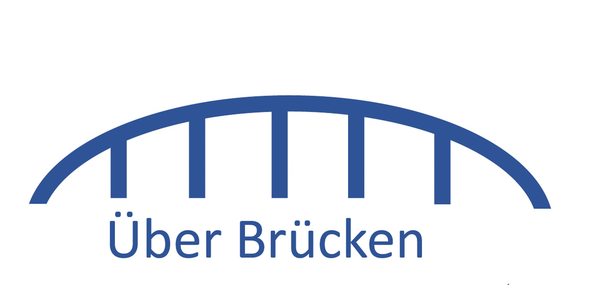 Logo der Ausstellung Über Brücken