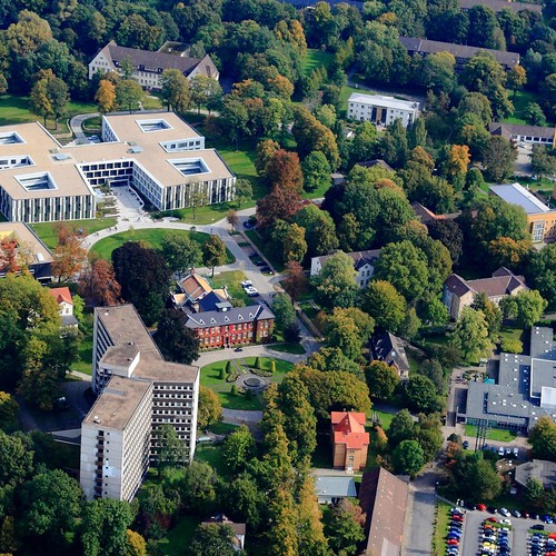 Luftbild der LWL-Klinik Dortmund