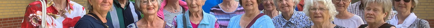 - Die Besuchergruppe der Kolpingfamilie St. Ewaldi bei ihrem Spaziergang über das große Gelände der LWL-Klinik in Aplerbeck. Organisiert hatte das Tre